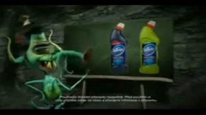 Reklama Domestos skola bakterii 2010