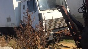 Начало переоборудования МАЗ 5336 в зерновоз