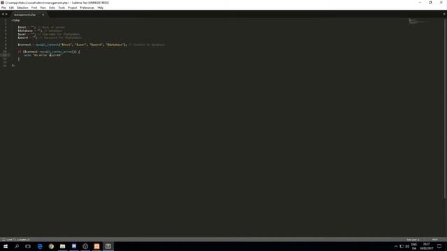 Lets make a Social Media | Part 1 |  Connecting to our database