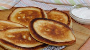 Оладьи на рисовой муке