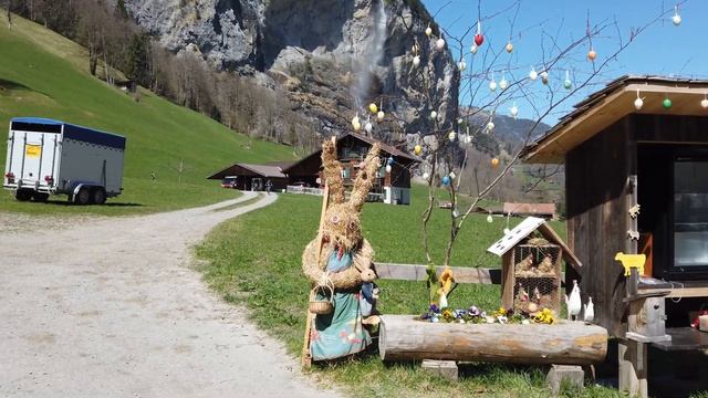 Lauterbrunnen & Interlaken Switzerland - Not Same as in Instagram?! 4k tour смотреть онлайн