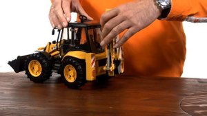 Bruder JCB Graaflaadcombinatie 1:16 Artikelnr: BR 02454
