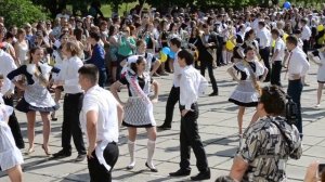 Прощальный вальс выпускников СЗШ №7