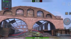 ПАСХАЛКА 9.на карте химмельсдорф. (В TANKS BLITZ)