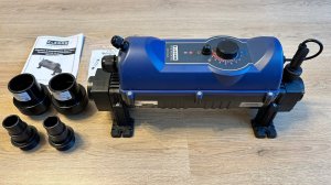 Нагреватель 220 В Elecro для каркасного бассейна. Электрический обогрев воды бассейнов на 220В