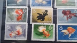 China stamps collection Китайские почтовые марки коллекция Китай