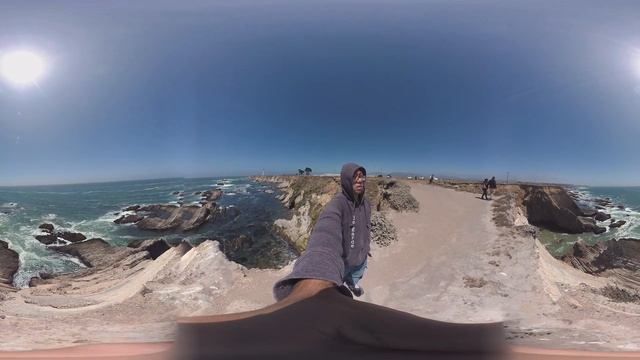 5.7K Garmin VIRB 360 test footage, Point Arena Lighthouse смотреть онлайн