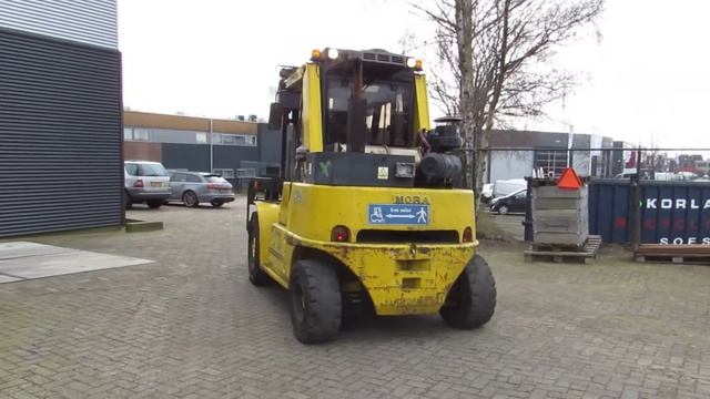 MORA M150C 15 TONS FORKLIFT (No. 9935) смотреть онлайн