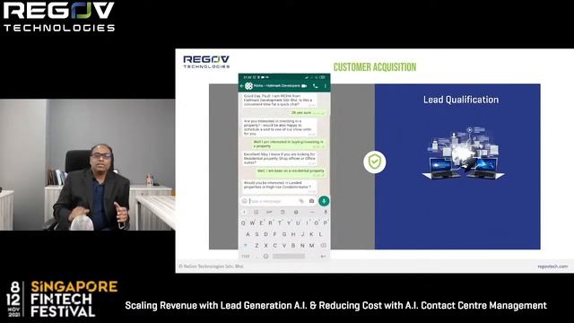 Scaling Revenue with Lead Generation A.I. & Reducing Cost with A.I. Contact Centre Management смотреть онлайн