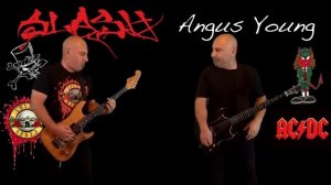 Guns N' Roses VS AC_DC (Guitar Riffs Battle)