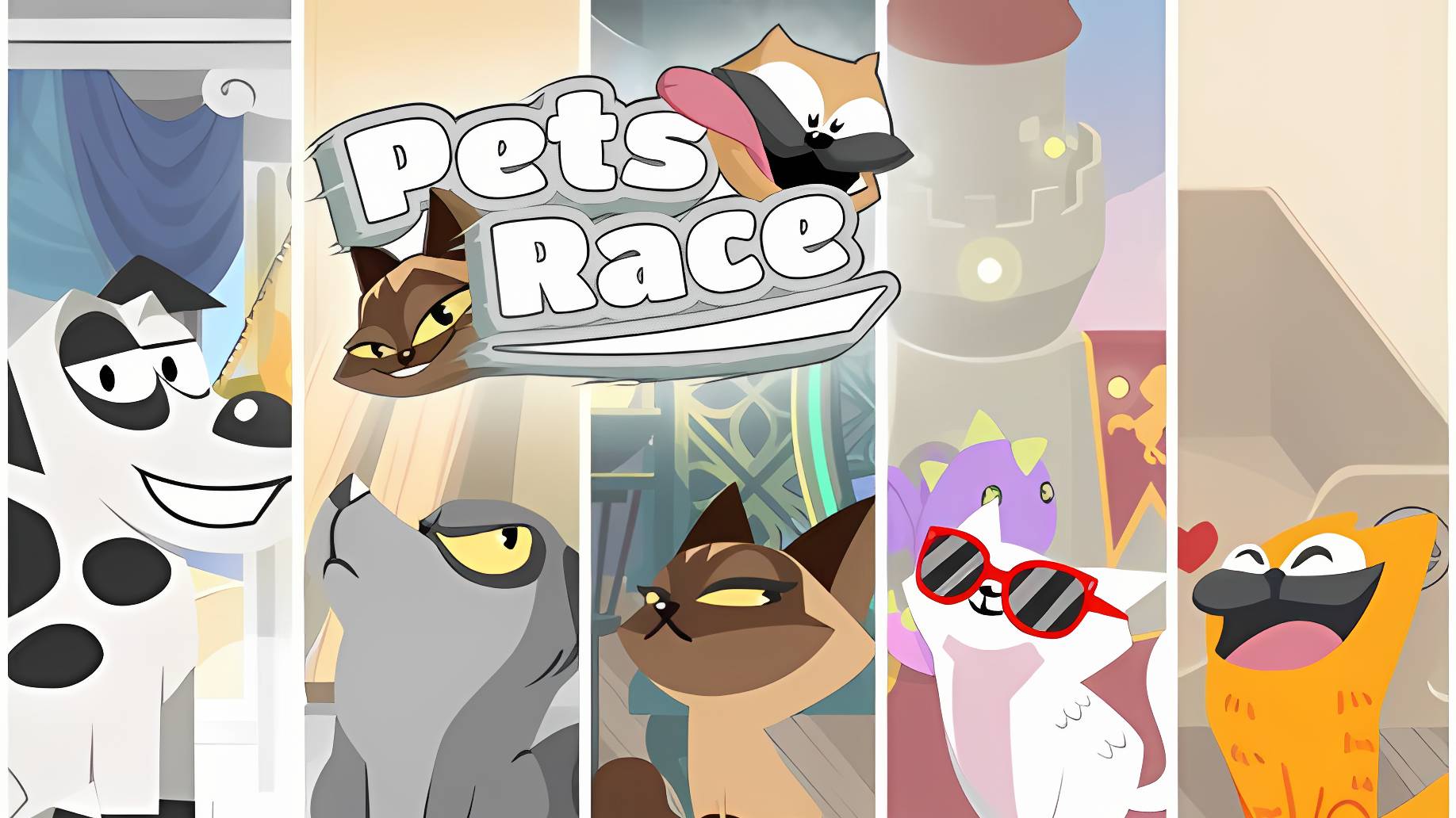 Pets Race геймплей игры для Android🔘🔵🔴 🅰🅽🅳🆁🅾🅸🅳🅿🅻🆄🆂👹 #Домашниеживотные