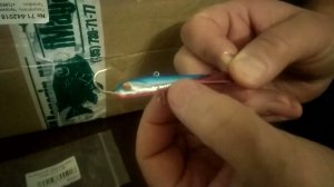 Распаковка посылки с балансиром Hitfish Flicker