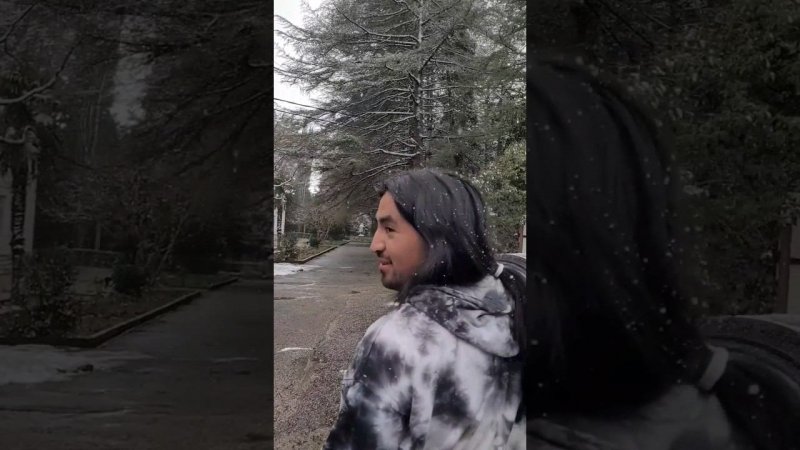 Чилиец в Сочи увидел первый снег