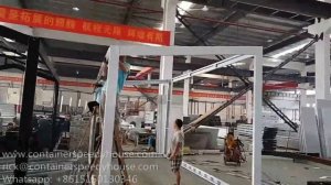3mX6m container house with slope roof