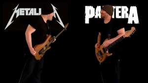 Metallica VS Pantera (Guitar Riffs Battle)