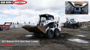2017 Bobcat S570 Skid Steer Loader