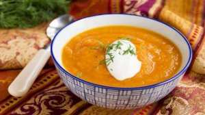 Тыквенный суп-пюре  с пряностями