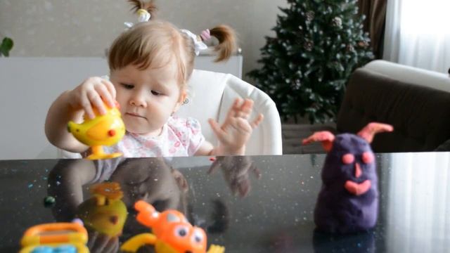 Play Doh пластилин с заводными животными смотреть онлайн