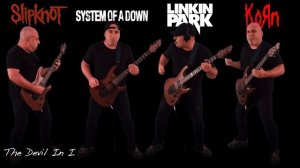 Ultimate NU METAL Guitar Riffs Battle (Slipknot VS SOAD VS Linkin Park VS Korn)