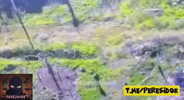 Родился в рубашке. Дрон ударился в нашего бойца и не разорвался