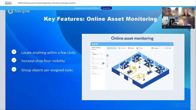 Webinar "UWB Positioning and Its Industrial Applications: Noccela and Navigine Solutions" смотреть онлайн