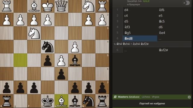 ВСЕ СИЛЬНЫЕ ИГРОКИ МОЛЧАТ ОБ ЭТОЙ ЛОВУШКИ. ПОБЕДИТЕ 99% ИГРОКОВ ЗА 20 СЕКУНД. Шахматы Ловушки