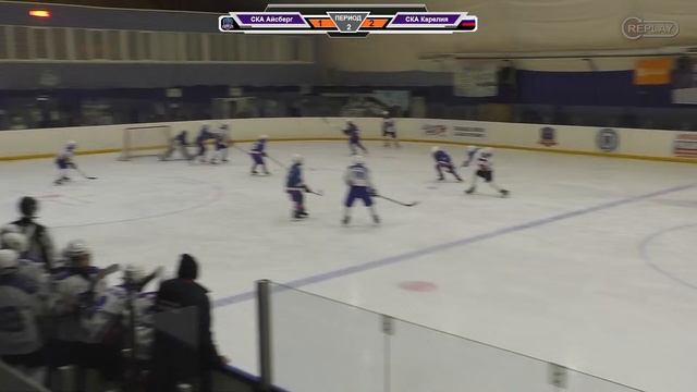 ХК СКА Айсберг - ХК СКА Карелия - Первенство СЗФО 2010 г.р.