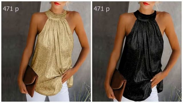Одежда с AliExpress - Неотразимый летний топ смотреть онлайн