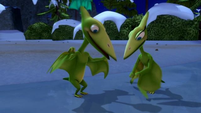 A Troodon With Feathers? | Dinosaur Train смотреть онлайн