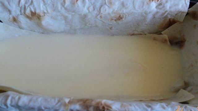 Пирог из лаваша с яблоками и виноградом