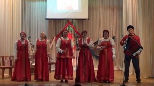 Ансамбль "Молодки +". Песня "Не со вечера рябину дождичком мочило"