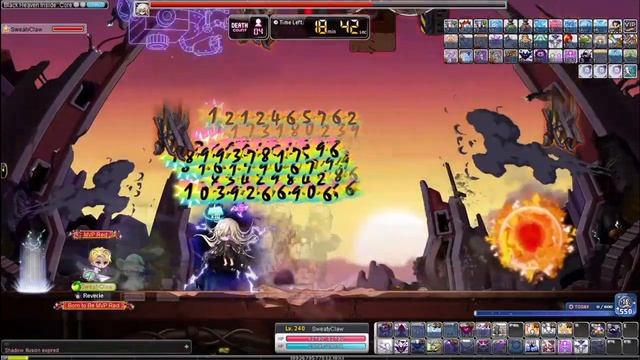 Maplestory (GMS) Aurora - 29k Stat Night Walker Hard Lotus Solo (22:50) смотреть онлайн