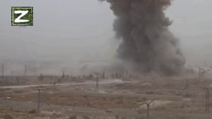 Моменты взрыва двух заминированных автомобилей Алепо Сирия