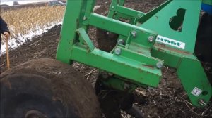 Работа глубокорыхлителя Bomet