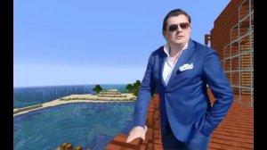 МАЭСТРО ЕВГЕНИЙ ПОНАСЕНКО СТОИТ НА БАЛКОНЕ И ВОСХИЩАЕТСЯ ВИДАМИ В MINECRAFT