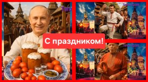 Со светлой Пасхой!