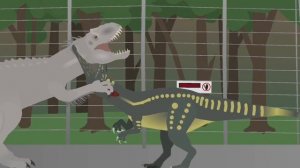 Suchomimus vs Indominus Rex