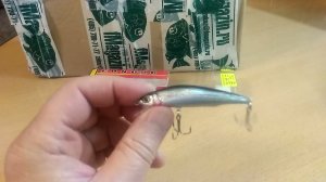 Распаковка посылки с воблером BAT Spoor Minnow 454070