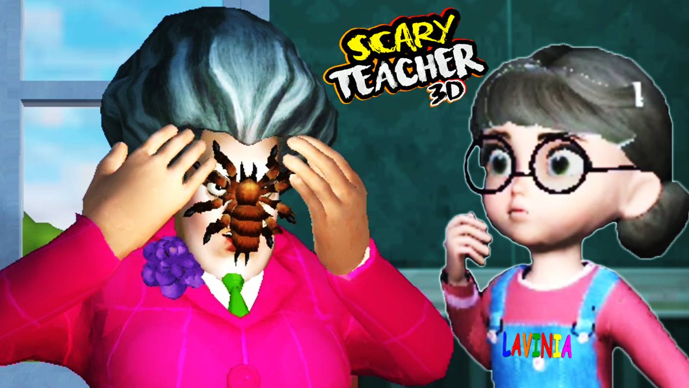 Scary Teacher 3D Смешные Моменты! 😉 Прохождение Мисс Ти! #scaryteacher #лавиния #миссти