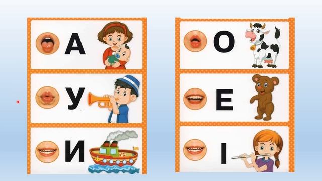 Відеозанятт з грамоти "Голосні звуки" Старша група смотреть онлайн