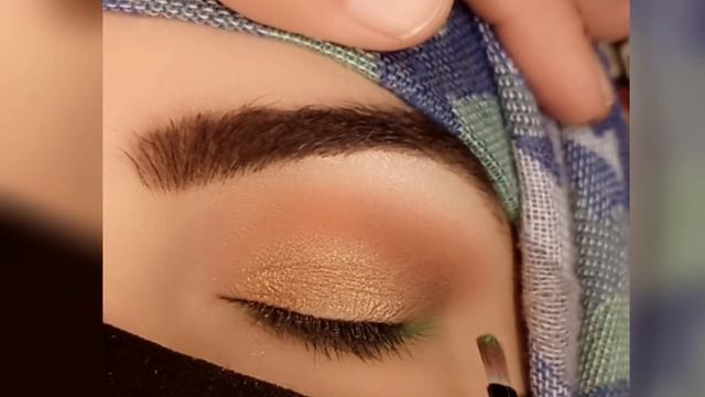 Soft Eye Makeup With High Winged Eyeliner Tutorial.. Green Kajal Hack. Eye Makeup on Green Eyes..!!