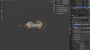 Car rigging with RIGACAR addon in blender and free Car models URDU/HINDI