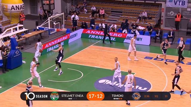 Stelmet Zielona Gora vs Tsmoki-Minsk Highlights April 21, 2019 смотреть онлайн