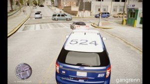 GTA4:EFLC -  Multiplayer police patrol