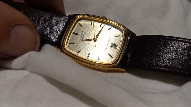 Restore COMPLETED Orient Quartz dress Watch M.I.J. смотреть онлайн