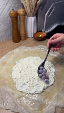 Галета с творогом и вишней 🍒
