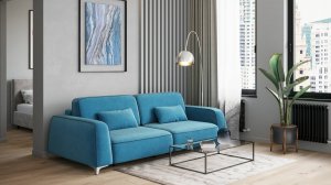 Обзор дизайна MOON 808 (прямой диван с механизмом "пантограф")