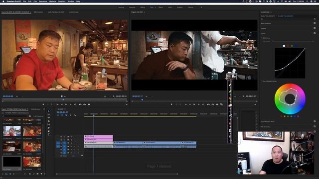 Adobe Premiere  - Color Balance  Correction lại 1 video sai màu Color Grade Cinematic
