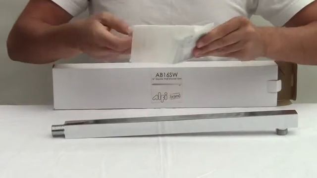 ALFI brand AB16SW 16" Square Wall Mounted Shower Arm смотреть онлайн