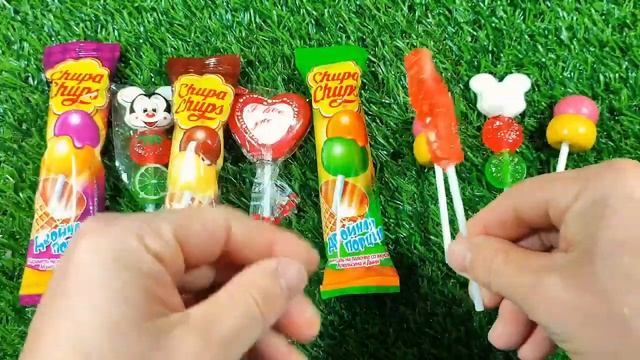 ASMR MUKBANG Watermelon Desserts Cutting Rainbow. Lollipo Cutting Rainbow.Gummy Candy #satisfying смотреть онлайн